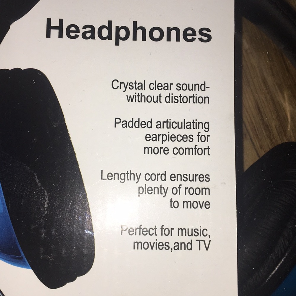 Blue ๐ง ๐ถ Head Phones - Picture 2 of 5